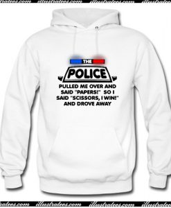a cop pulled me over and said papers Hoodie AI