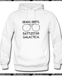 bears beets battlestar galactica Hoodie AI