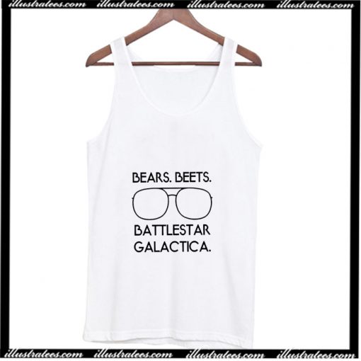 bears beets battlestar galactica Tank Top AI