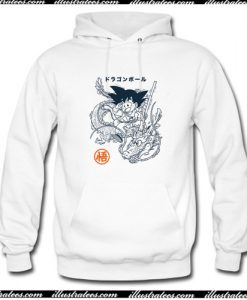 goku and shenron Hoodie AI