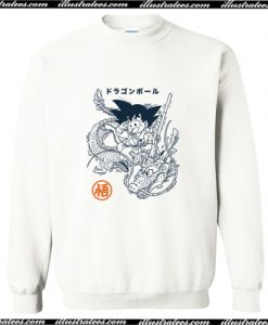 goku and shenron Sweatshirt AI