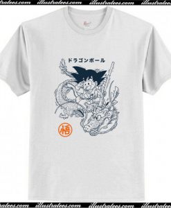 goku and shenron T-Shirt AI