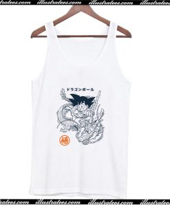 goku and shenron Tank Top AI