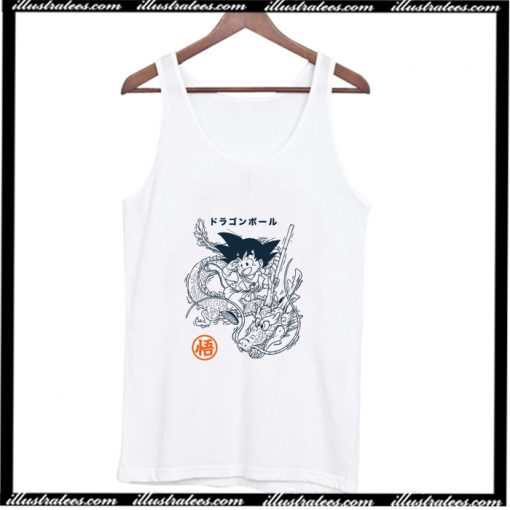 goku and shenron Tank Top AI