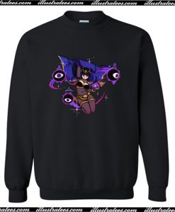 goth girlfriend Sweatshirt AI