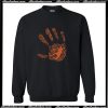handball fingerabdruck hand 1010 Sweatshirt AI