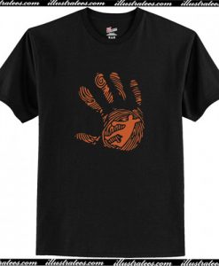 handball fingerabdruck hand 1010 T Shirt AI