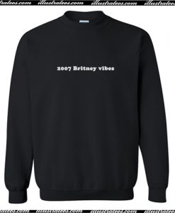 2007 Britney Vibes Sweatshirt AI