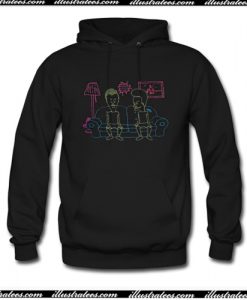 Beavis and Butt-Head Hoodie AI