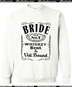 Bride Bachelorette Party Sweatshirtb AI