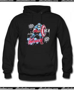 Captain America Avanger Hoodie AI