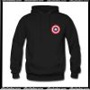 Captain America Logo Hoodie AI