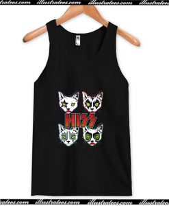 Cat Hiss Rock Tank Top AI