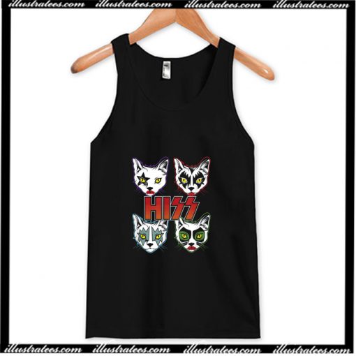 Cat Hiss Rock Tank Top AI