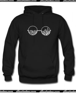 City ​​In The Glasses Hoodie AI