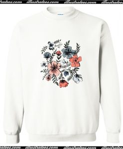 Flower Art Sweatshirt AI