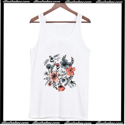 Flower Art Tank Top AI