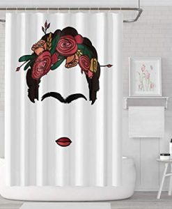 Frida Kahlo Art Shower Curtain AI