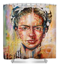 Frida-Kahlo Shower Curtain AI