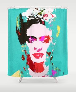 Frida Kahlo Shower Curtain AI