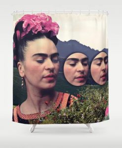 Frida Kahlo Shower Curtain-AI