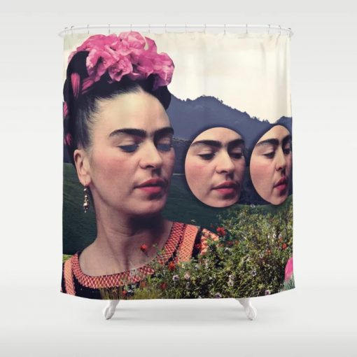 Frida Kahlo Shower Curtain-AI