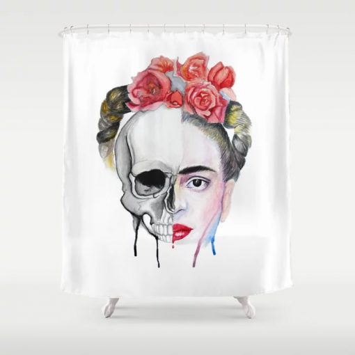 Frida Kahlo Shower Curtains-AI