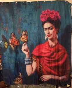 Frida- Kahlo shower curtain-AI