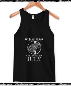 Game of Thrones Legends are born in July Tank Top AI