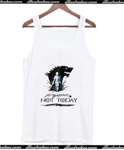 Game of Thrones Valar Morghulis not today Tank Top AI