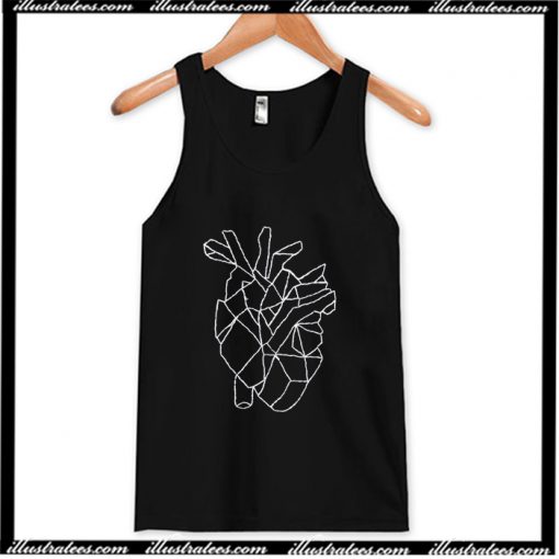 Heart Lines Tank Top AI