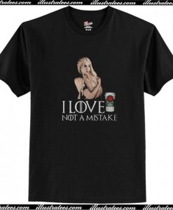 I love coffee Starbucks not a mistake T Shirt AI