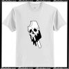 Ice Cream Skull T Shirt AI