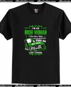 I’m an Irish Woman T-Shirt AI