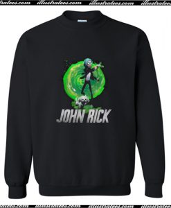 John Rick Rick and Morty Sweatshirt AI