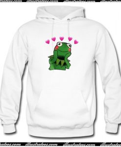 Kermit In Love Hoodie AI