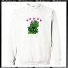 Kermit In Love Sweatshirt AI