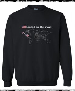 Landed On The Moon Sweatshirt AI
