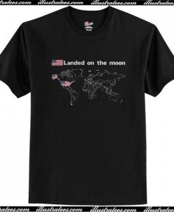 Landed On The Moon T Shirt AI