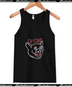 Le Chat Is Here Tank Top AI