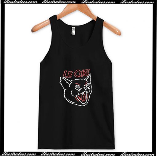 Le Chat Is Here Tank Top AI