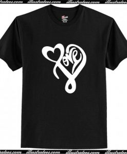 Love Art Tee T Shirt AI