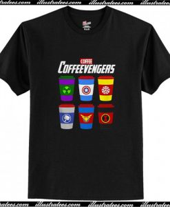 Marvel Avengers Endgame coffee Coffeevengers T-Shirt AI