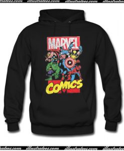 Marvel Comics Heroes Epic Hoodie AI