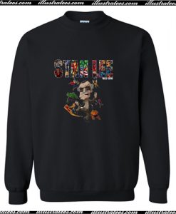 Marvel Stan Lee Comic Sweatshirt AI