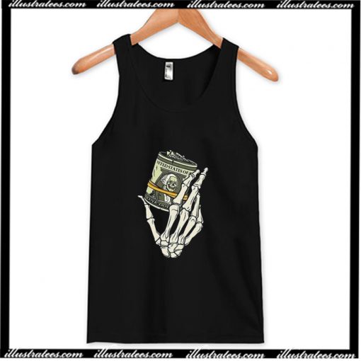 Money In Hand Skeleton Tank Top AI