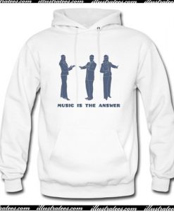 Music Is The Answer Hoodie AI