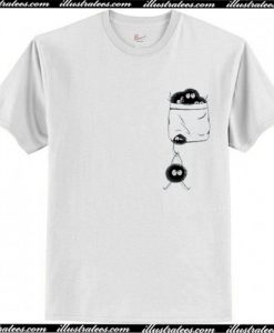 My Neighbour Totoro Pocket Print T Shirt AI