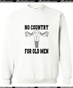 No Country For Old Men Uterus Sweatshirt AI