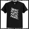 Panic Font T Shirt AI